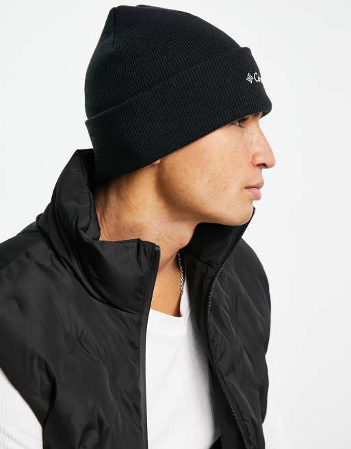 Columbia – City Trek – Beanie aus schwerem Strickmaterial in Schwarz, 3 von 4