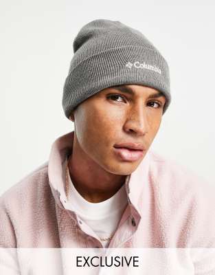 Columbia City Trek beanie in grey Exclusive at ASOS  - ASOS Price Checker