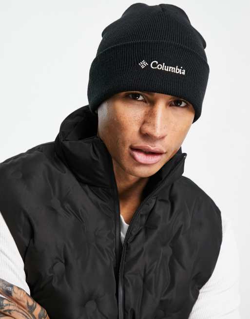 Columbia – City Trek – Czarna gruba czapka beanie