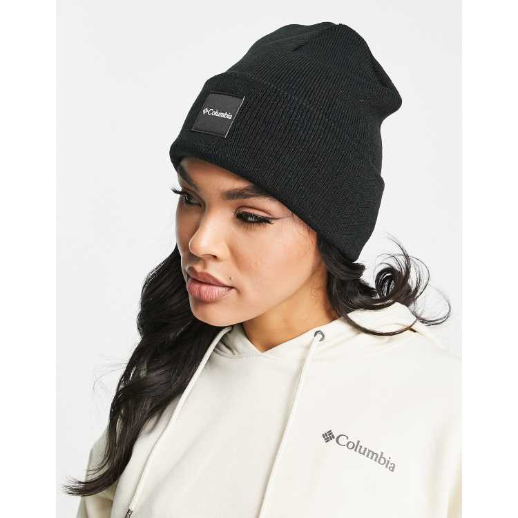 Columbia City Trek heavyweight black in beanie | ASOS