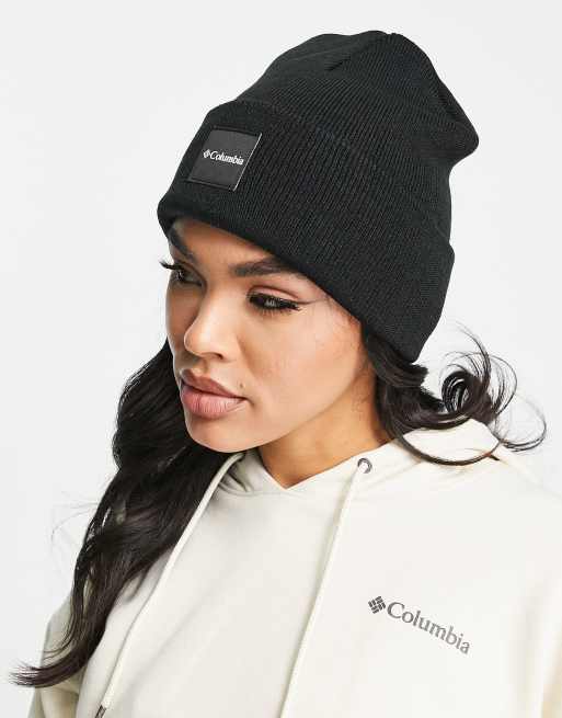 Columbia City Trek heavyweight beanie in black | ASOS | 