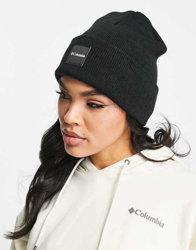 Columbia City Trek heavyweight beanie in black