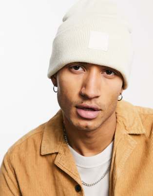 Columbia City Trek Heavyweight beanie in cream - ASOS Price Checker
