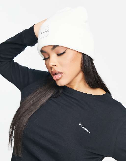 white columbia beanie