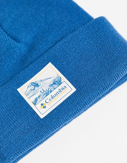 Columbia City Trek Reversible Beanie Bonnet, Collegiate Bleu