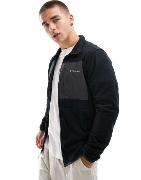 Columbia Columbia Hike full zip fleece in black - view 1