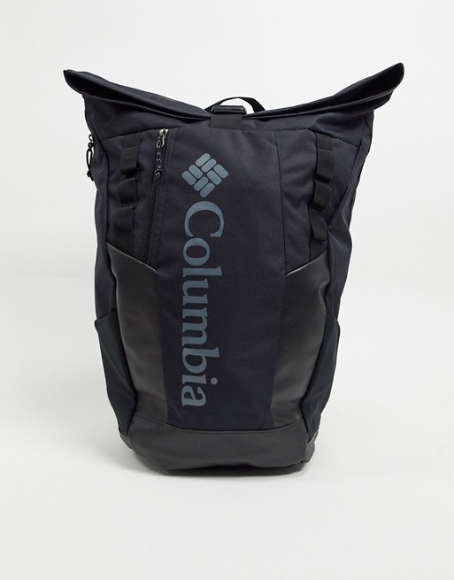 Columbia Convey 25 litres roll top backpack in black