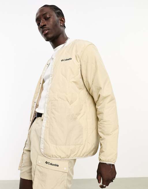 Quilted columbia hot sale jacket