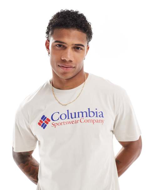 Columbia – CSC Basic – Brun t-shirt med logga - view 1