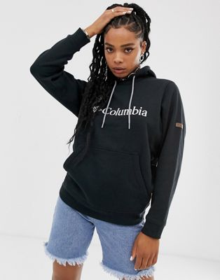 Columbia - CSC - Basic hoodie met logo in zwart