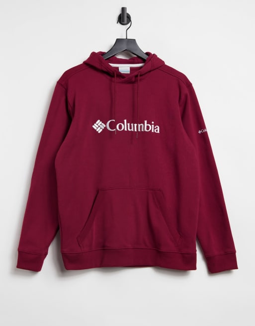 Columbia CSC Basic Logo hoodie in red