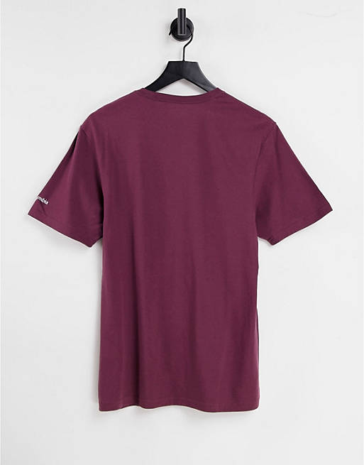  Columbia CSC Basic Logo t-shirt in burgundy Exclusive at  