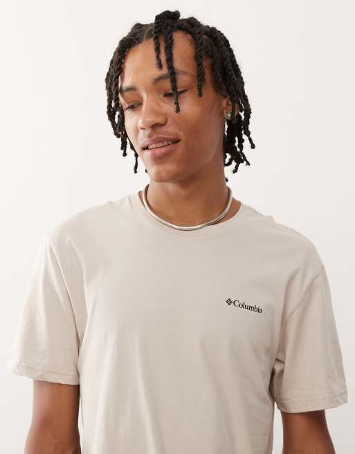 Columbia - CSC Basic - T-shirt à logo - Beige, 3 de 4