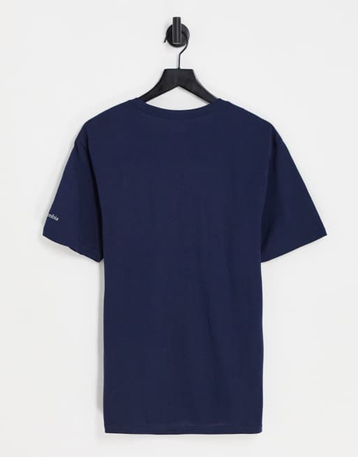 Columbia - CSC Basic - T-shirt avec logo sur le devant - Bleu marine , 2 de 4
