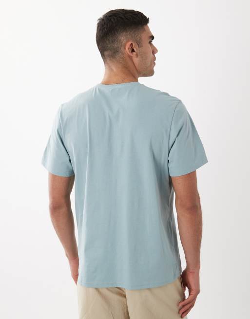 Columbia CSC basic t-shirt in blue, 5 of 5