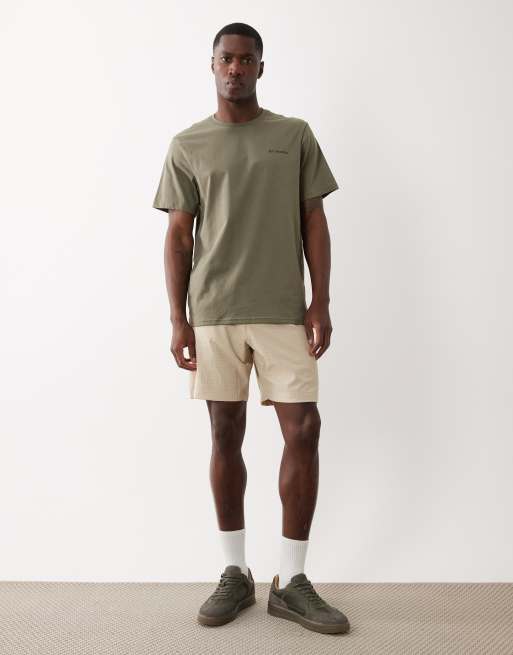 Columbia CSC basic t-shirt in green, 4 of 5