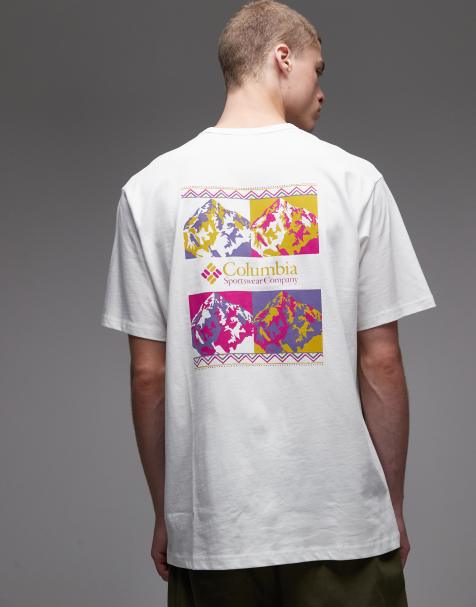Columbia – CSC – Biały gruby T-shirt - view 1