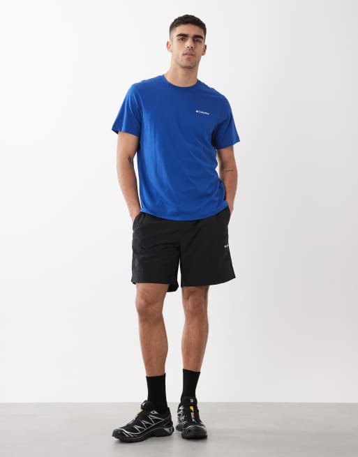 Columbia – CSC – Blå t-shirt med landskapstryck baktill, 2 av 5