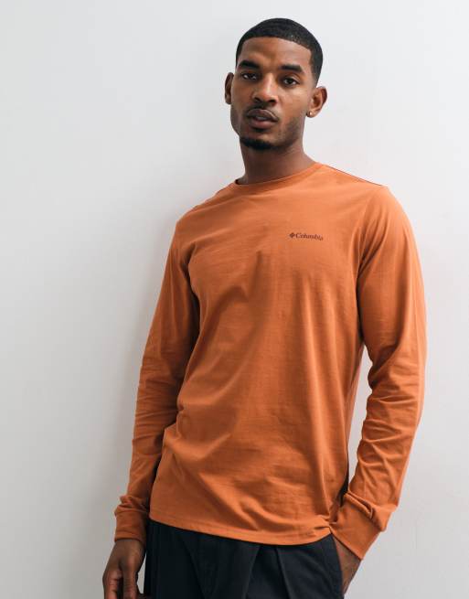 Columbia CSC Grafik-Langarmshirt in Braun, 2 von 5