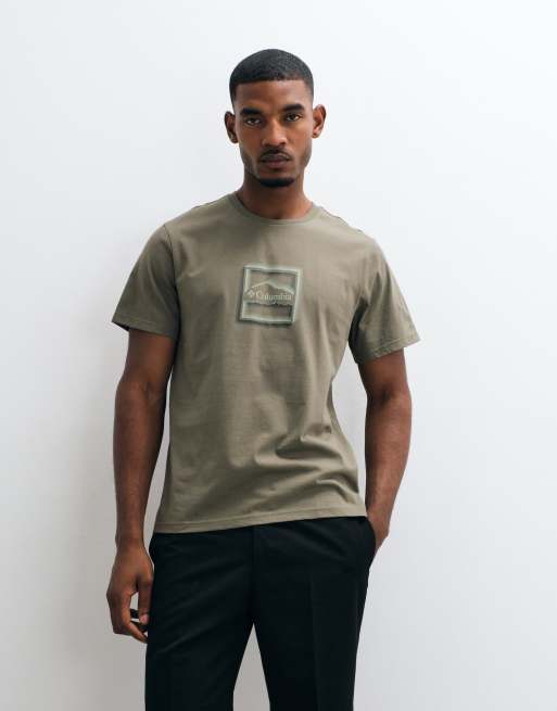 Columbia CSC Grafik-T-Shirt in Grün, 4 von 5
