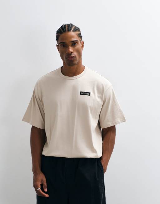 Columbia CSC Heavyweight logo t-shirt in beige, 2 of 5