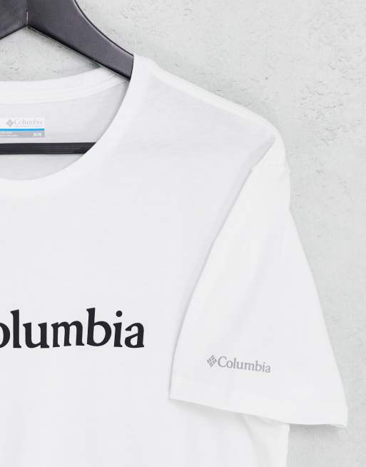Columbia - CSC - Hvid T-shirt med stort logo, 3 af 4