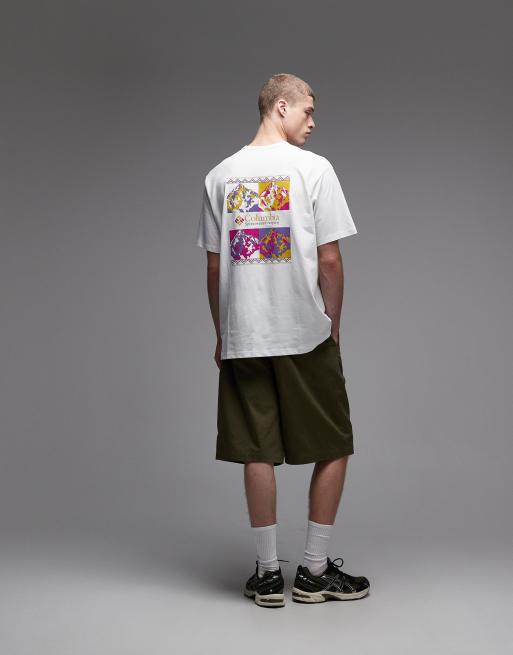 Columbia - CSC - Iconic - T-shirt van zware stof in wit, 2 van 5