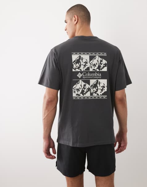 Columbia - CSC - Iconic - T-shirt van zware stof in zwart - view 1