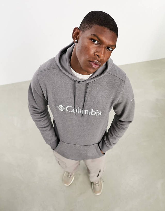 Columbia - csc logo hoodie in grey