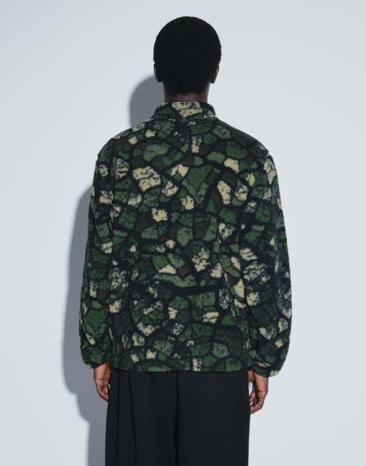 Columbia CSC MTN polaire imprimée à motif camouflage vert, 5 de 5