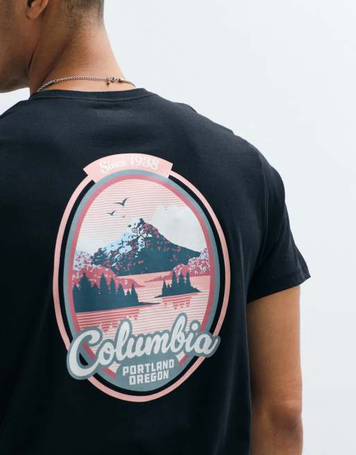 Columbia CSC Outdoor back graphic t-shirt in black, 4 of 5