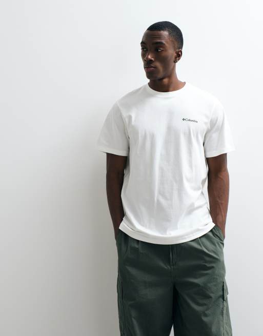 Columbia CSC Outdoor back graphic t-shirt in sea salt, 2 of 5
