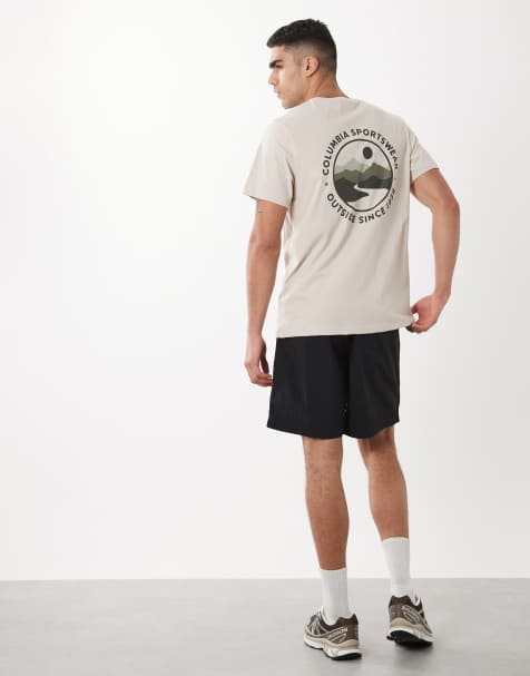 Columbia CSC Outdoor back graphic t-shirt in stone