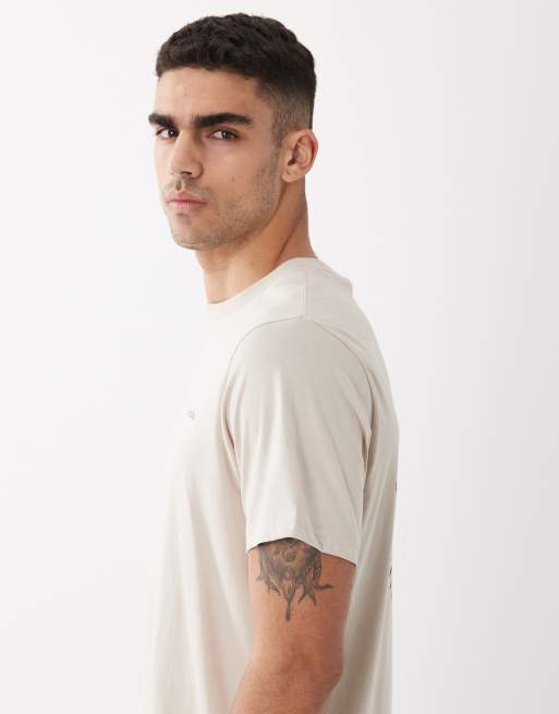 Columbia CSC Outdoor back graphic t-shirt in stone, 3 of 5