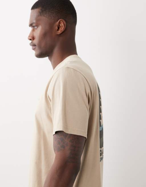 Columbia – CSC Outdoor – Beige t-shirt med tryck baktill, 4 av 5