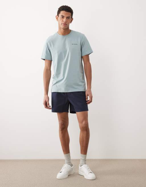 Columbia – CSC Outdoor – Blå t-shirt med tryck baktill, 2 av 5