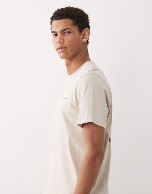 Columbia - CSC Outdoor - T-shirt à imprimé au dos - Taupe, 4 de 5