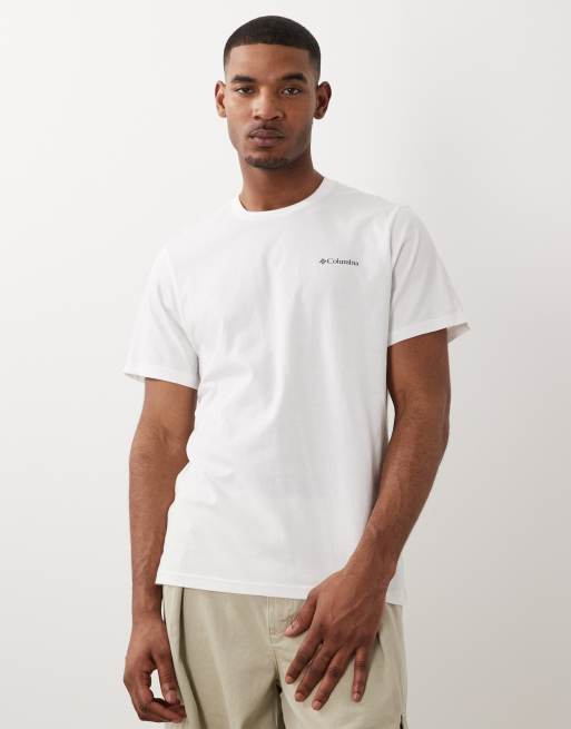 Columbia – CSC Outdoor – Vit t-shirt med tryck baktill, 2 av 5