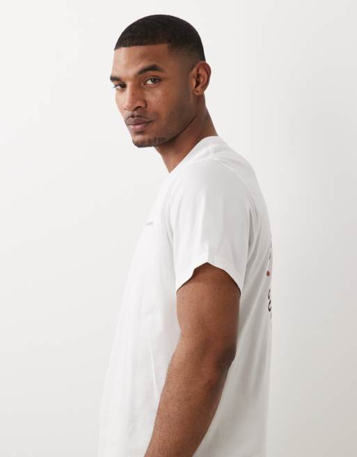 Columbia – CSC Outdoor – Vit t-shirt med tryck baktill, 4 av 5