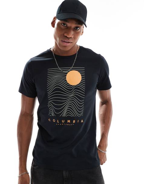 Columbia – CSC – Saisonales T-Shirt in Schwarz mit Logo - view 1