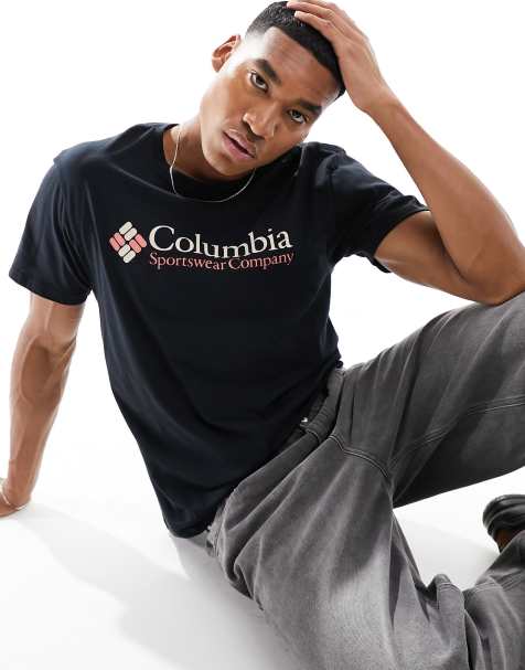Columbia - CSC - T-shirt basic con logo nera - view 1