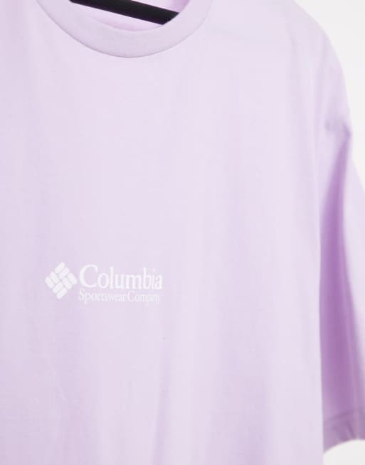 Columbia – CSC – T-Shirt in Flieder mit Logo, exklusiv bei ASOS , 3 von 4