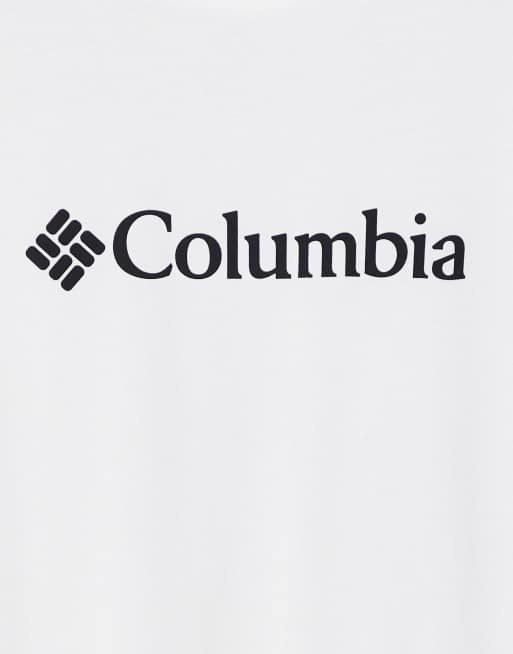 Columbia - CSC - T-shirt met groot logo in wit, 4 van 4