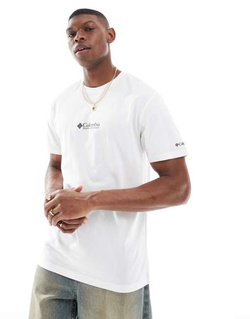 Columbia – CSC – Vit t-shirt med logga – Exklusivt hos ASOS, 2 av 4