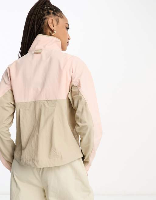 Peach windbreaker outlet