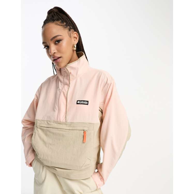 Womens overhead windbreaker store