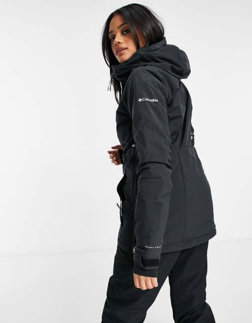 Columbia dust on crust 2025 insulated ski jacket in black