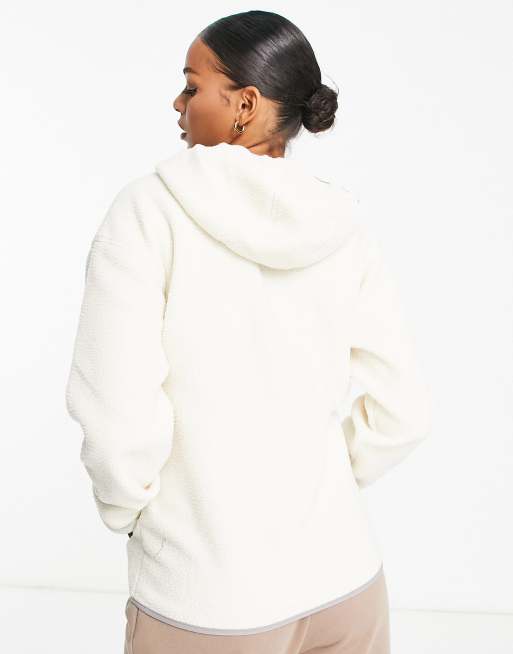 Cream cheap sherpa hoodie