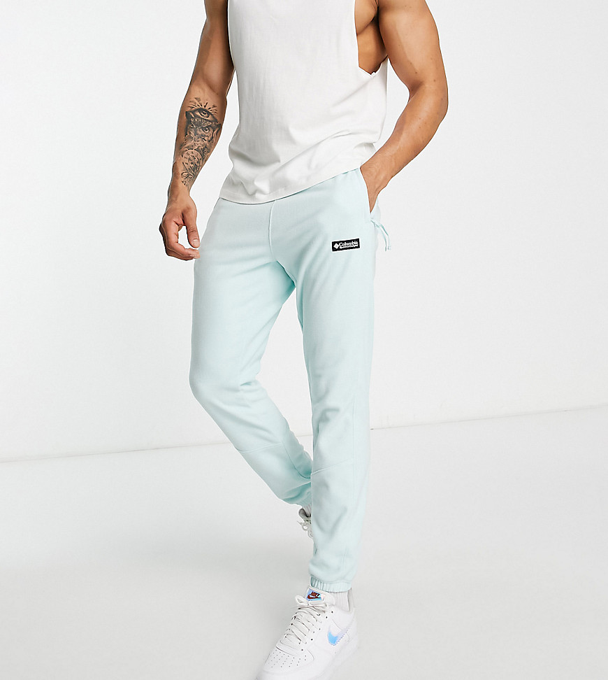 Columbia Exclusive Backbowl joggers in blue