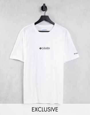 Tops Columbia - Exclusivité  - CSC - T-shirt basique à logo - Blanc